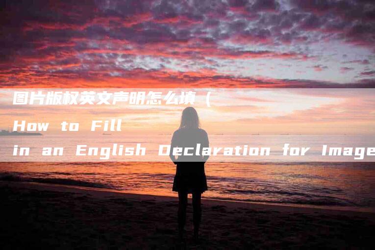 图片版权英文声明怎么填（How to Fill in an English Declaration for Image Copyright）