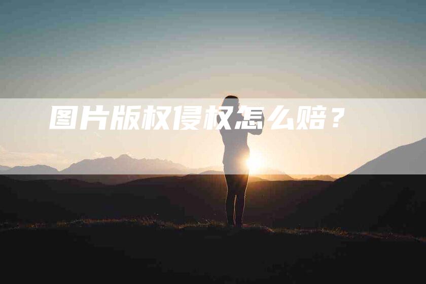 图片版权侵权怎么赔？