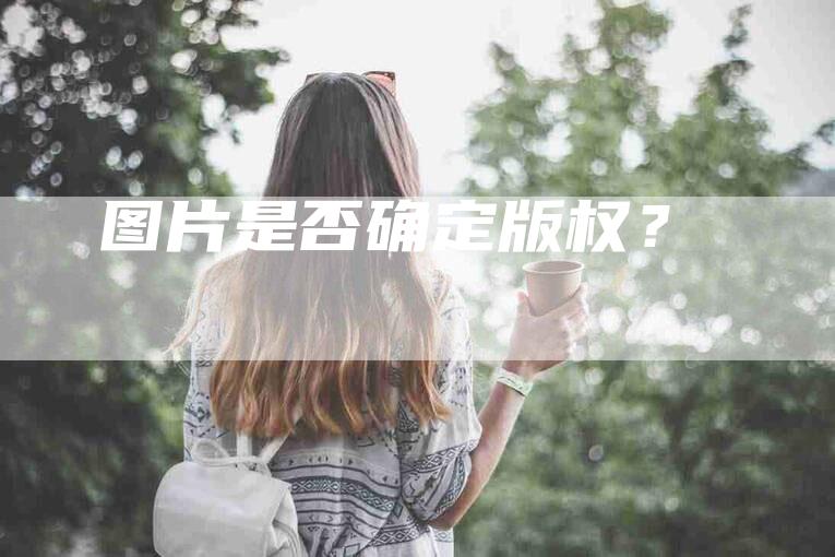 图片是否确定版权？