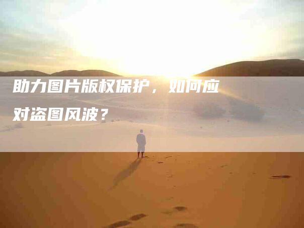 助力图片版权保护，如何应对盗图风波？