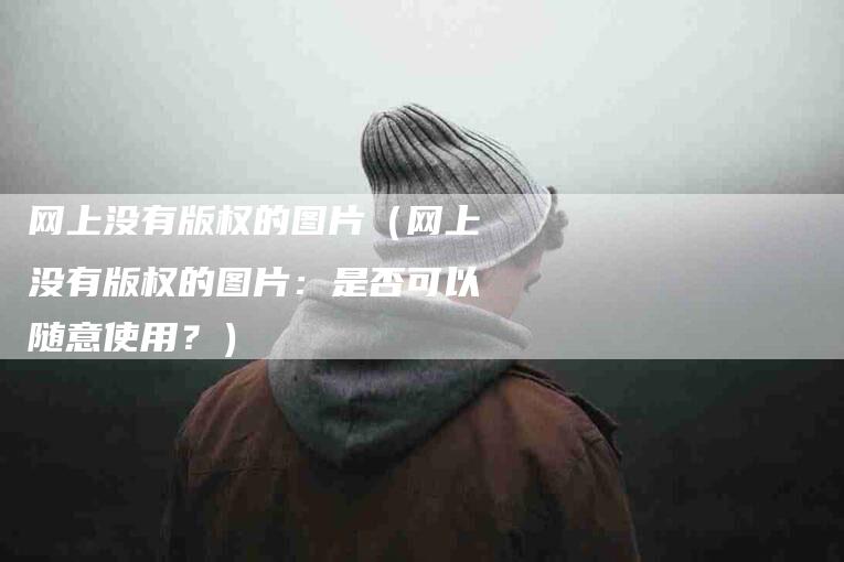 网上没有版权的图片（网上没有版权的图片：是否可以随意使用？）