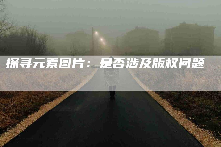 探寻元素图片：是否涉及版权问题