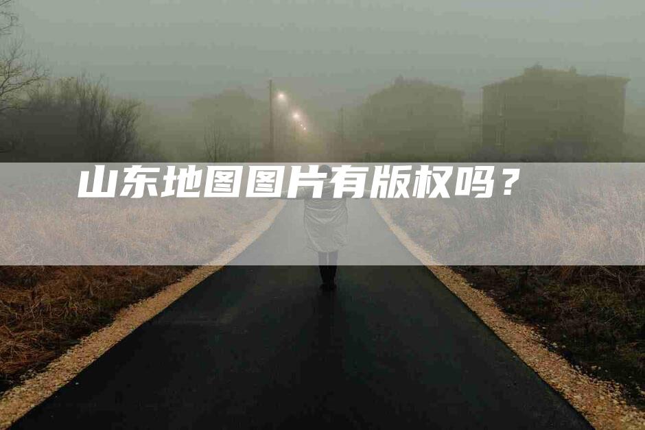 山东地图图片有版权吗？