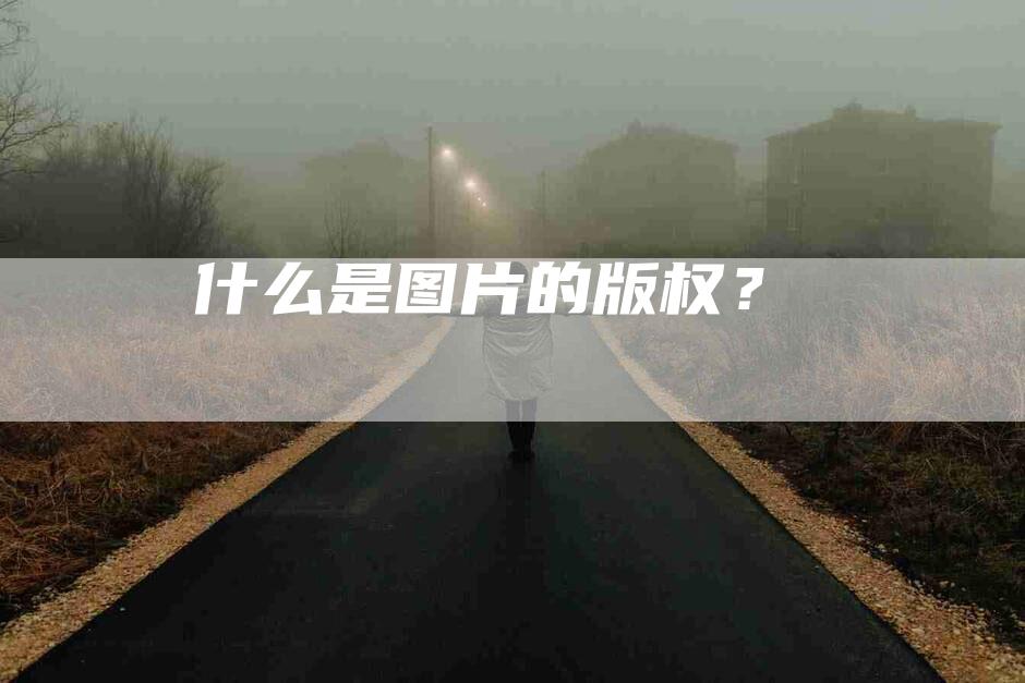 什么是图片的版权？