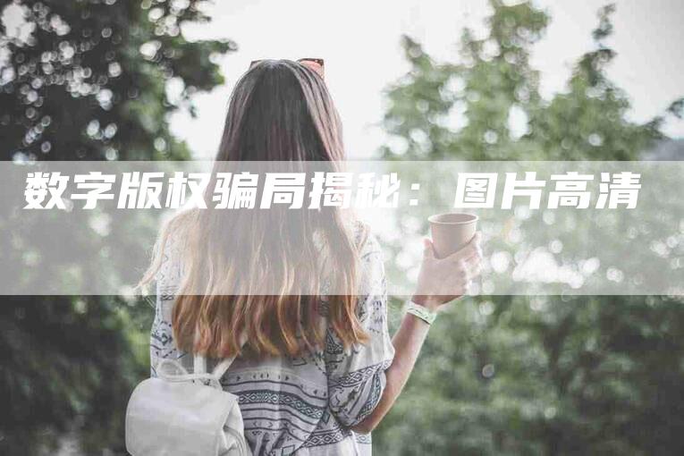 数字版权骗局揭秘：图片高清