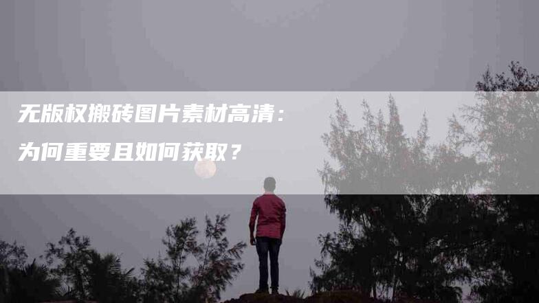 无版权搬砖图片素材高清：为何重要且如何获取？