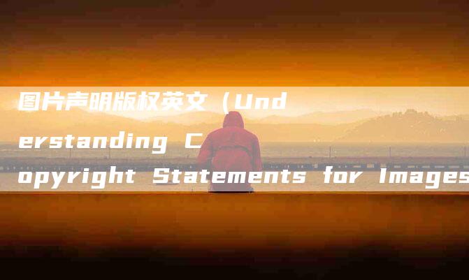 图片声明版权英文（Understanding Copyright Statements for Images）