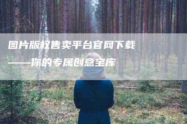 图片版权售卖平台官网下载——你的专属创意宝库